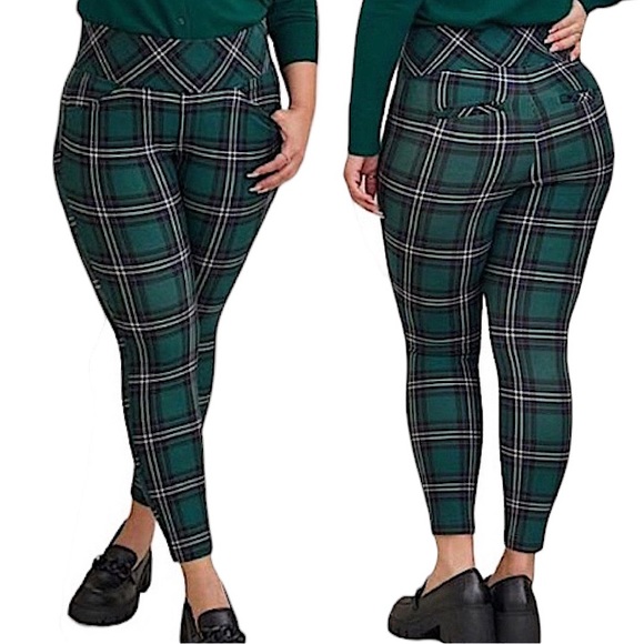 torrid Pants - TORRID Pocket Pixie Skinny Studio Luxe Ponte High-Rise Pant